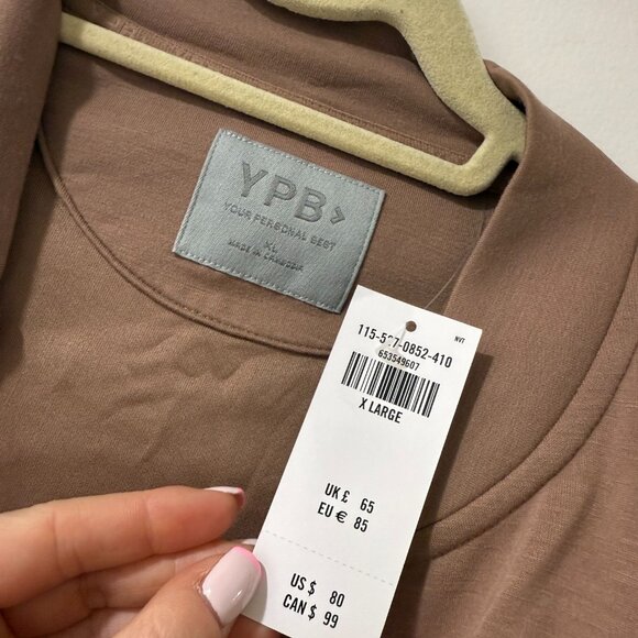 🏷 *NWT* YPB neoKNIT Bomber Jacket - Size XL 🤎 - Picture 4 of 8